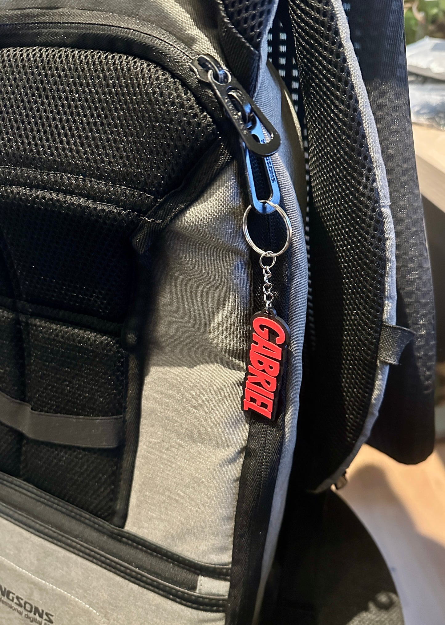 Personalisierter Schlüsselanhänger - 2 Farben