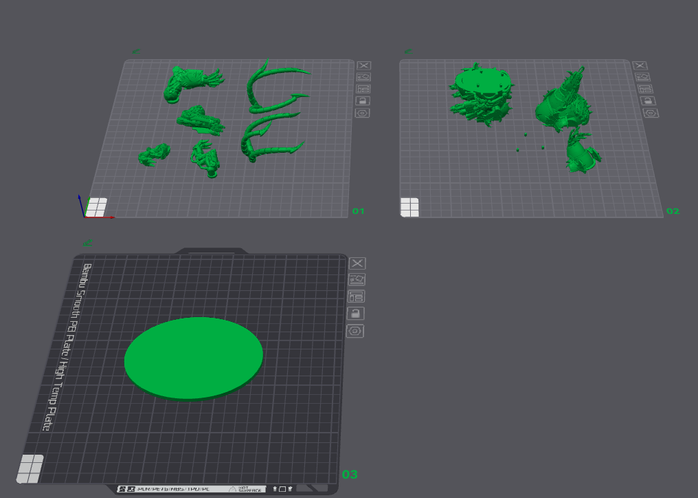Mauler 1 lasher tendrils + Base