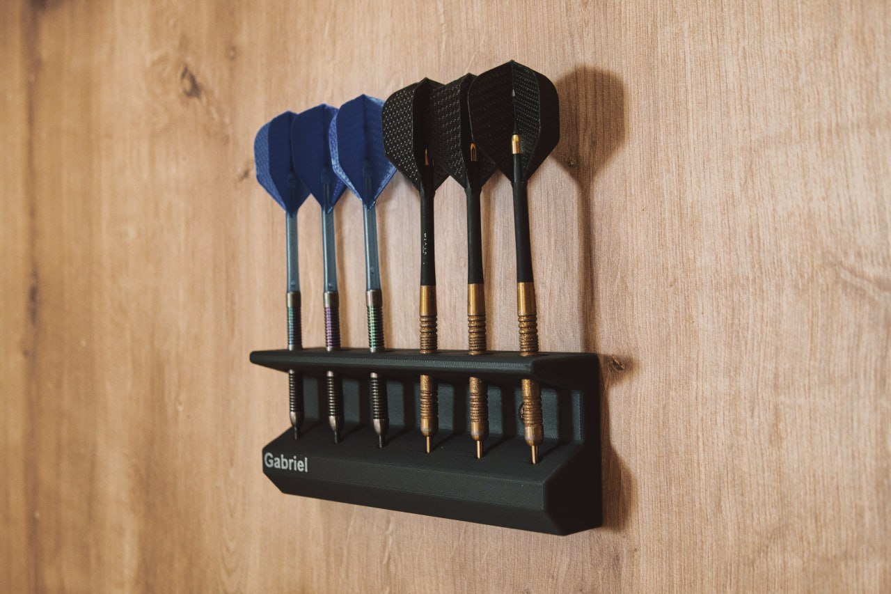 Darts Ständer | Wandhalterung | Personalisierbar