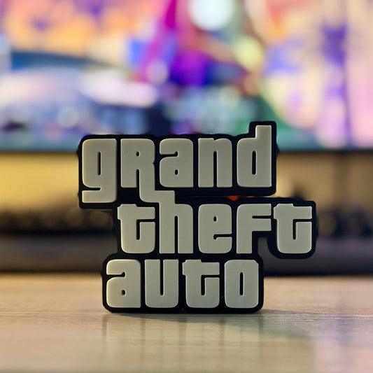 3D gedrucktes GTA Schild | Fan Art