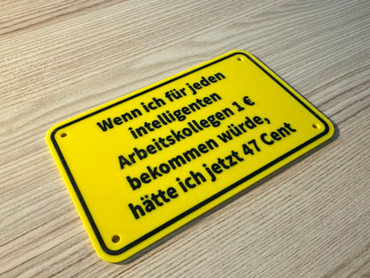 Büro Schild
