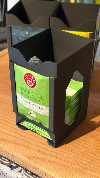 Stapelbarer Teebeutelspender