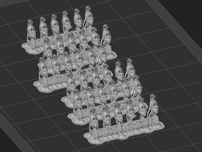 AU Line Infantry headset - Print on Demand