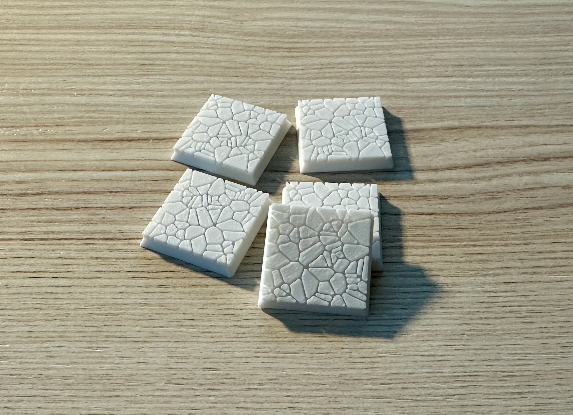 Warhammer Base 25x25 mm - Steine Design
